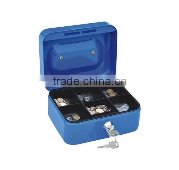 451505 Security Box Metal Safe Cash Storage Money Coins Lock Box photo-2