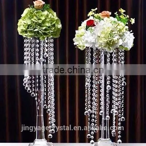 Crystal Wedding Flower Stand Centerpiece for Event