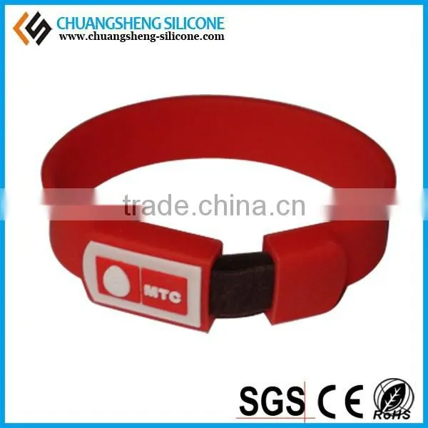 Fashional Design Colorful LED Light Smart Watch, USB Drive Bracelet, 16GB USB Memory photo-3