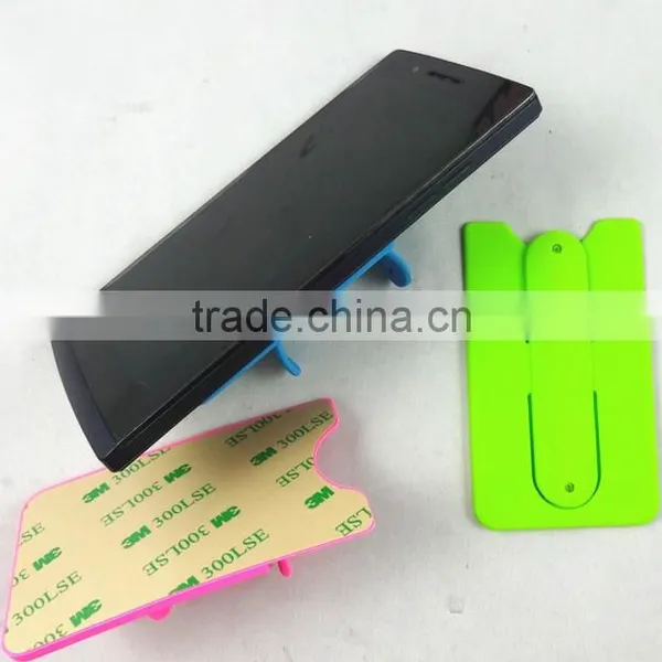 Silicone Mobile Phone Stand and Card Holder photo-6