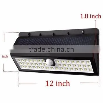 Quality Assurance 44LED Wall Solar Led Motion Sensor Light With Energy Conservation and Environment Protection photo-3