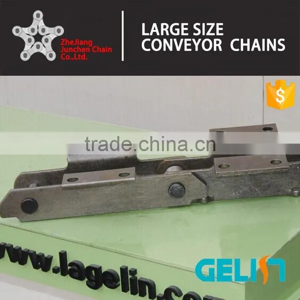 BWJ Heat Treatment Alloy Steel Industrial Apron Feeder Conveyor Chain photo-4