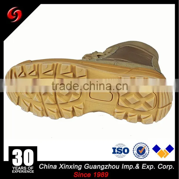 Military Khaki Delta Tactical Combat Boots/Desert Boots With Zipper photo-4