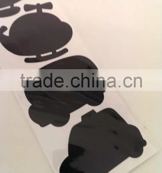 Bus, Car, Helicapter Design Decorative Chalkboard Label for Glass Bottle, Chalkboard Label Sticker photo-6