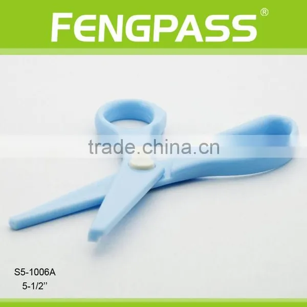 S5-1006A 5.25 Inch Plastic Childrens Scissors photo-4