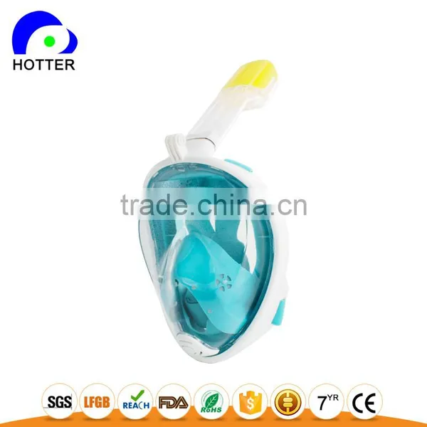 New Premium Easy Breath Snorkel Mask Full Face 180 Degree Snorkel Mask photo-2