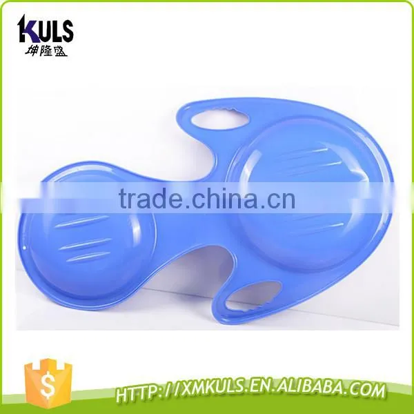 Strong Plastic Snow Sled Blue Flyer Snow Sled Sand Sled photo-3