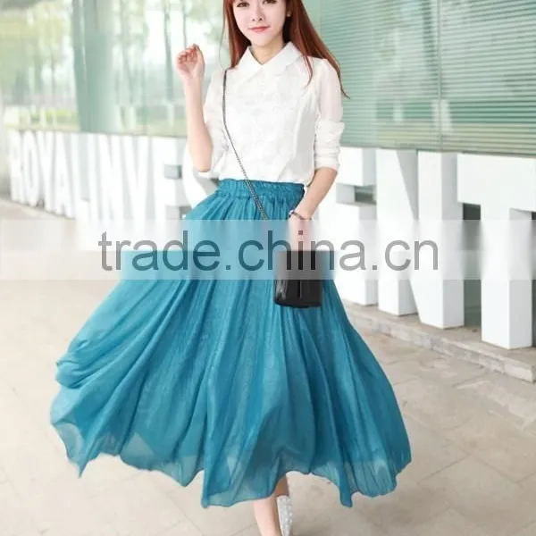 New 2015 Casual Chiffon White Lace Blouse Women Shirts Blouses Plus Size XXXL Women Clothing Embroidery Blusas Femininas Tops photo-3