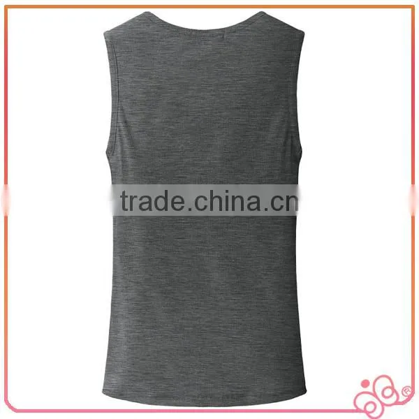 Sleeveless 100%cotton Elegant Single Jersey Ladies Tops photo-2