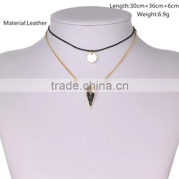 Zm35320a Wholesale Women Choker Necklace Fashion Jewelry photo-2
