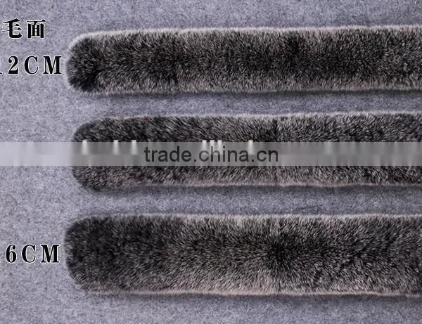 BBG-H-17 Wholesale Custom Size Fox Fur Trim photo-5