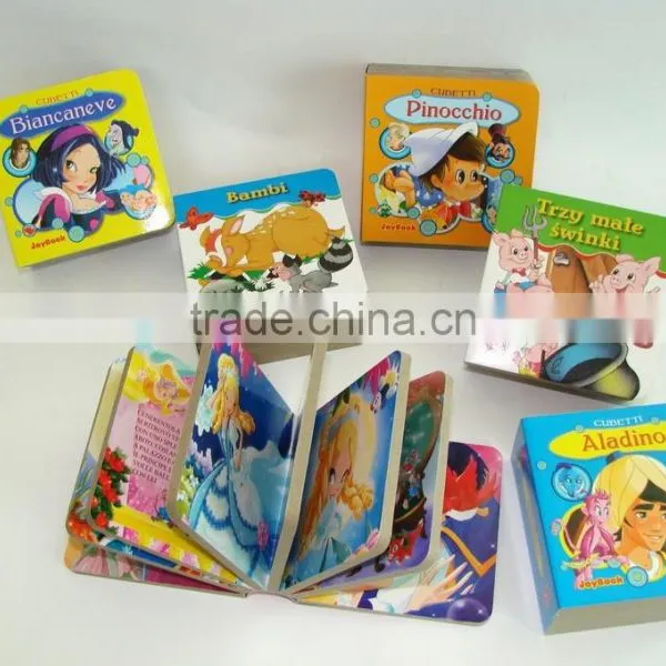 Children Color Carton Book Printing Custom Case Bound Board Book With Glossy/matt Vanish photo-2