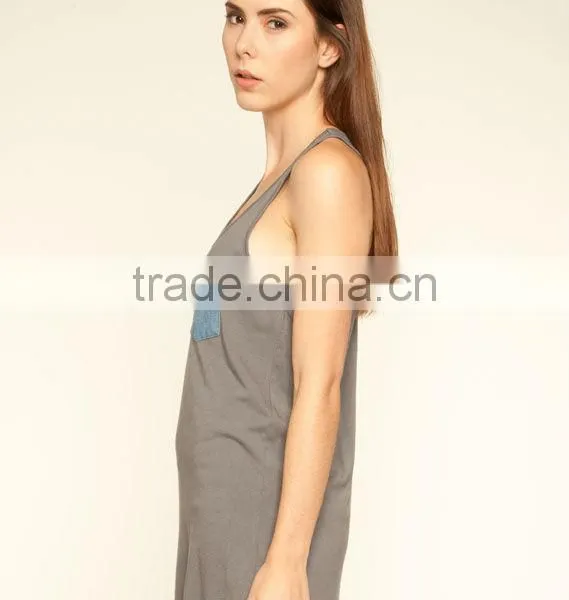 2013 Fashion Wholesale Chic Ladies Cotton Vest Latest Design photo-2