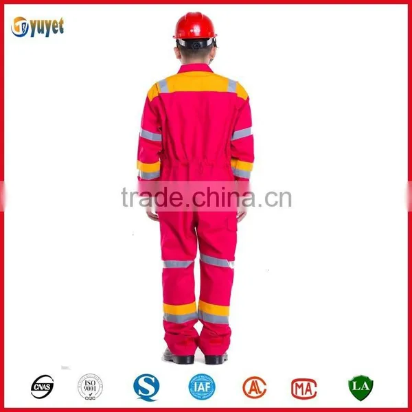 Anti-static Oxford Stripe Safety Workwear Coverall photo-3