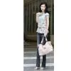 Wholesale Women Clothing-- Flower Pattern Blouse(1421)