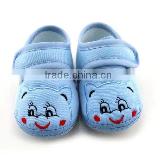 Lovely Smile Face Bear Summer Baby Shoes for Boy photo-3