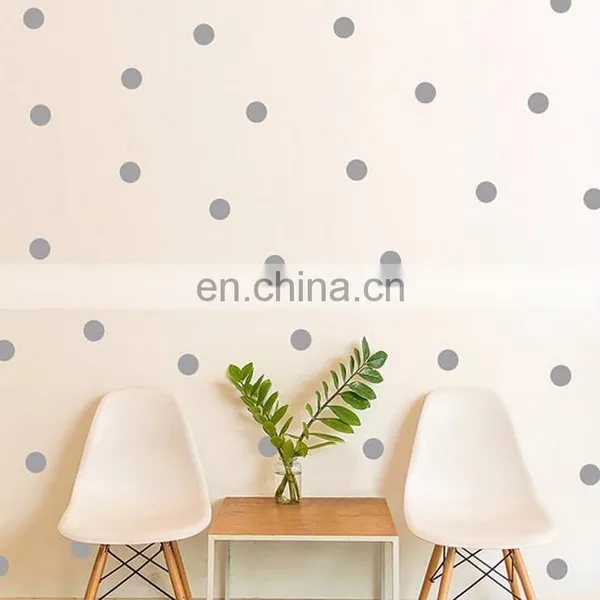 Attractive Ins Style 7 Size Available Colorful Roud Vinyl Wall Sticker Children Room Home Decoration Mural Roon Decal photo-4