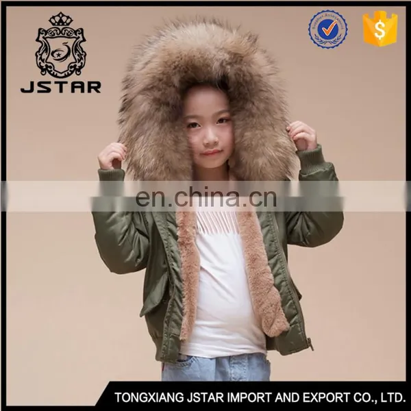 Hot Sale Customize Green Coat For Winter Kids Coats And Jackets photo-6