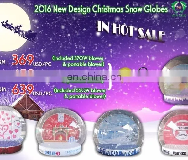 Newest Christmas Giant Inflatable Snow Globe photo-3