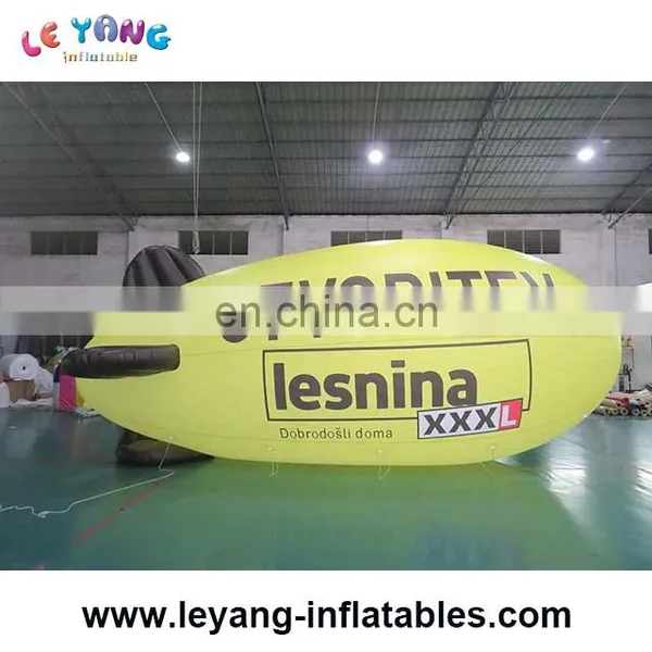 Advertising and Attractive Inflatable Blimp Model With Printing With Led Light, Airship photo-2
