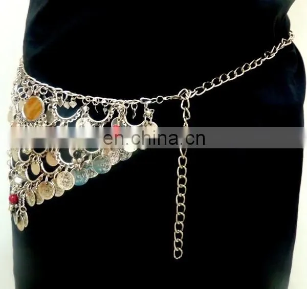 Belly Dance Waist Belt-Coin Waist Belt-Dance Wear Waist Belt-wholesale Waist Belt photo-2