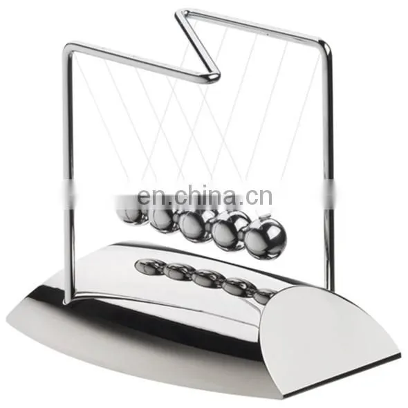 Newton Cradle Plastic Base With Color Box Package photo-2