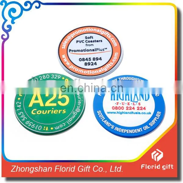 2017 Cheap Pvc Beer Coasters for Sale photo-5
