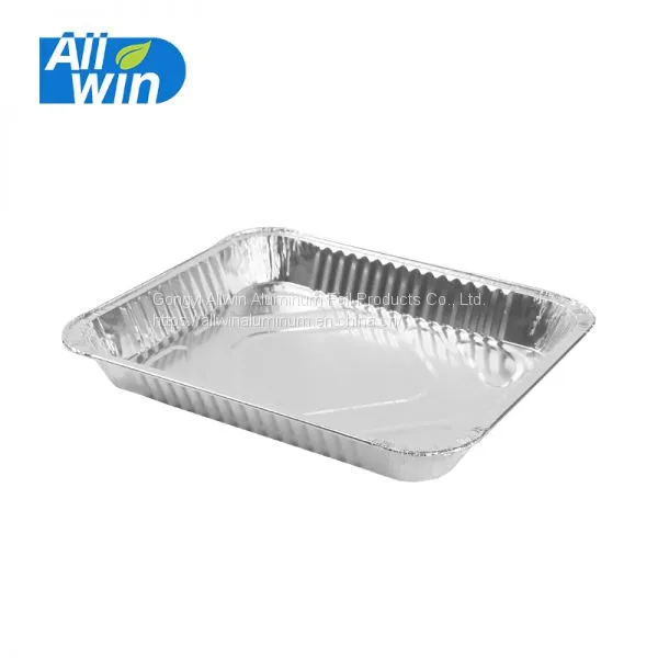 Aluminum Foil Container Half Size Medium Pan With Lid photo-2