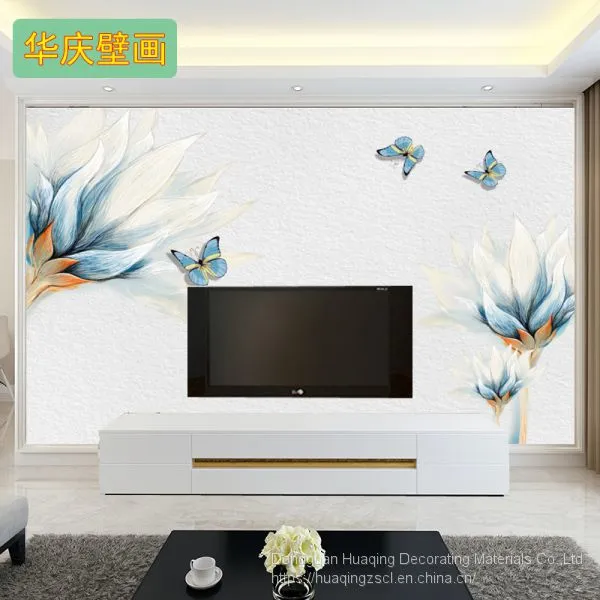 3D Chinese Wallpaper Seamless Television Background Wall Paper Film Wall Painting Living Room Bedroom and Murals photo-4