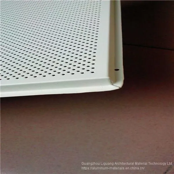 Lay-in Aluminum Ceilings Perforated for Meeting Room Metro Station and so on photo-2