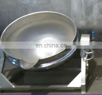 Steam Heating Jacketed Caramel Cooking Kettle Machine for Making Liquid Soap photo-2