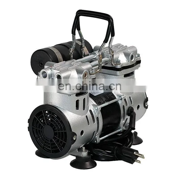 New Design Silent Oil Free Piston Portable Vacuum Pump for Fish Farming Tank photo-5