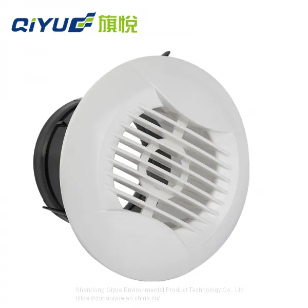 Hot Sale ABS Plastic Round Air Vent Ceiling Waterproof Air Grille Vent Air Grill Vent For Interior Doors photo-2