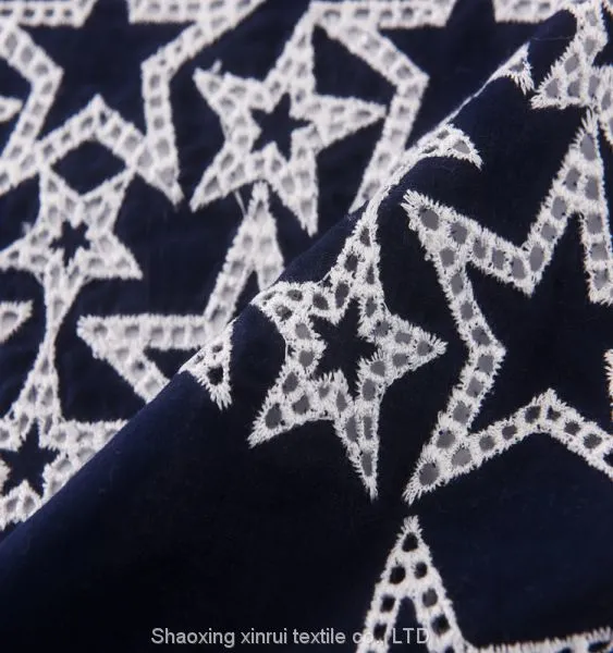 Dubai Fabric Embroidery High Quality Cotton Lace photo-2