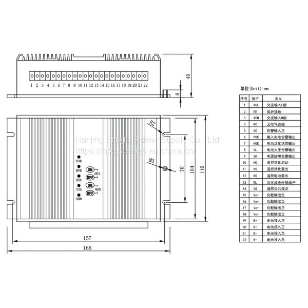 PUPC Series 220V to 48V 500W AC/DC Converter photo-2