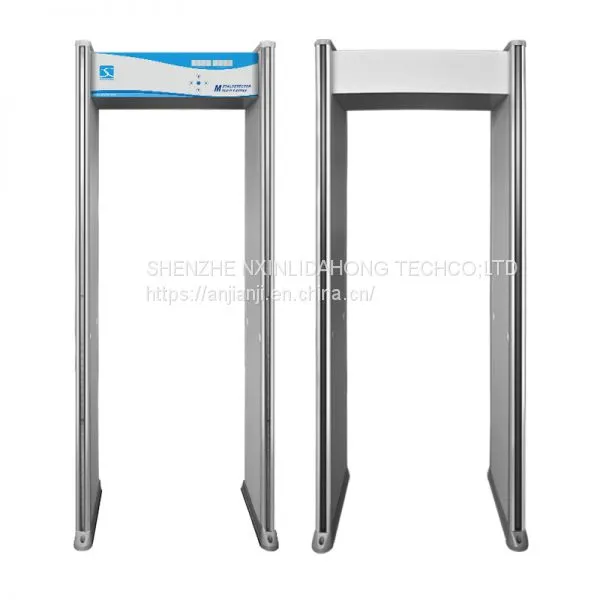 Walk-through Metal Detector Convenient Metal Detection Door Unilateral Security Gate Integrated Metal Detection Door
