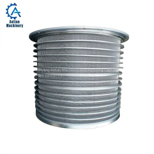 Waste Paper Recycling Equipment for Paper Recycling Stainless Steel Screen Basket photo-2