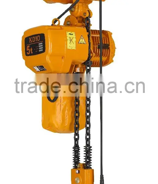 7.5t Electric Chain Hoist With Electric Trolley photo-2