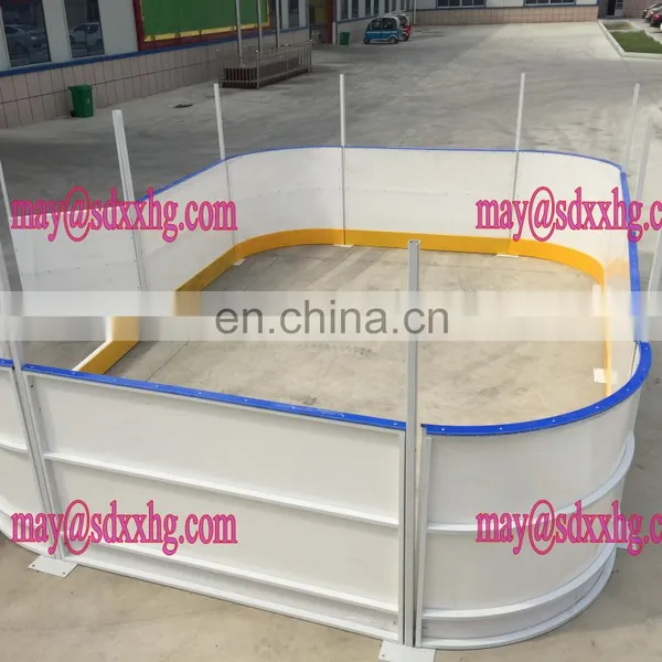 High Density Polyethylene Shooting Board / Mobile Ice Skating Plate / Ice Rink Hockey Dasher Board photo-2