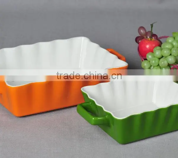 Different Size Restaurant Kitchen Ovenware Baking Pans Stoneware photo-3