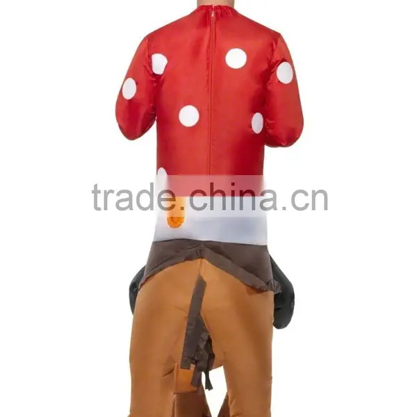 2016 Inflatable Jockey and Horse Fancy Dress Costume photo-2