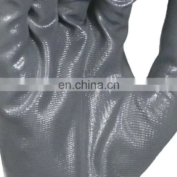 China Factory Colorful Customized Comfortable Industry Nitrile Coated Work Gloves With Logo photo-5