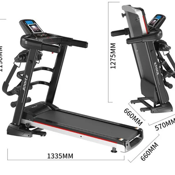 Large Running Belt Electronic Home Treadmill LCD Display Treadmill photo-5