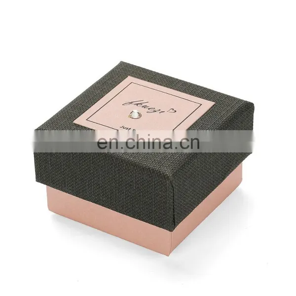 YIWU Factory Cheap Paper Jewelry Box Paper Necklace Box Paper Gift Box With Custom Logo photo-2