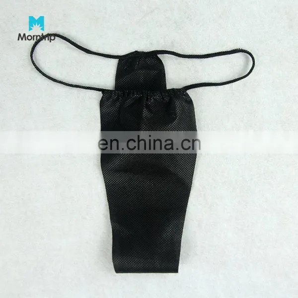 Factory PP Nonwoven G-string Disposable Panties Sexy SPA Underwear For Asian Women photo-4