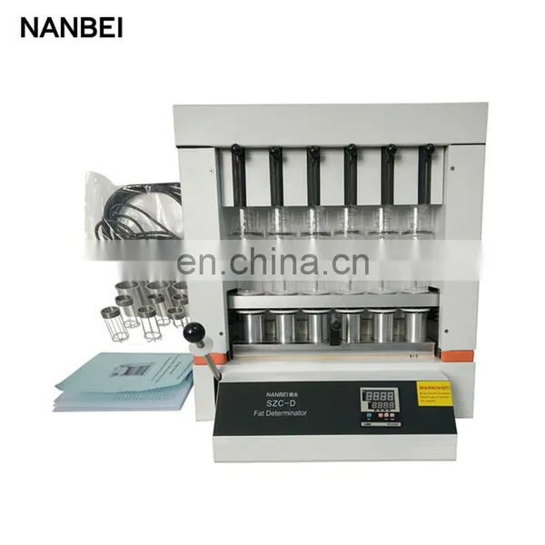 Soxhlet Extraction Apparatus Lab Fat Analyzer photo-2