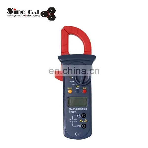 Gute Qualität, automatisch einstellender Digital-Klemmzange DT202 photo-3