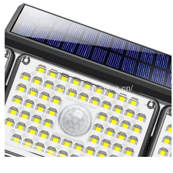 PIR Sensor Modern Solar Outdoor Wall Lights photo-4