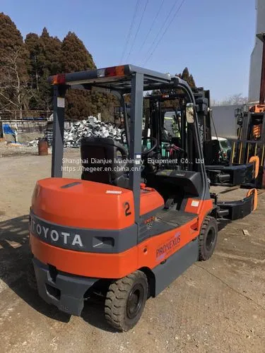 Professional sales of second-hand forklifts, large Heli 10 ton forklifts