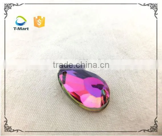 Shining Colorful Sew on Acrylic Stone for Carnival Dress Quality Choice